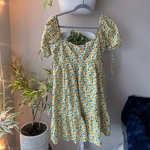 Red Dress floral dress